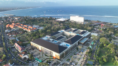 The medical complex sits at the heart of the Sanur Special Economic Zone.