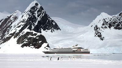 PONANT is a French luxury expedition cruise line with 14 small ships, offering all-inclusive voyages to remote destinations, including polar regions aboard Le Commandant Charcot.