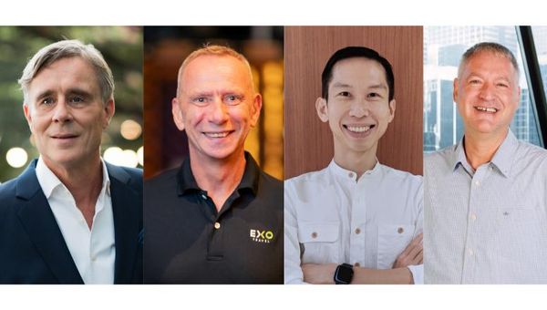 Sustainable travel proponent (from left): Yaana Ventures' Willem Niemeijer, Exo Travel’s Hamish Keith, Tribe Tours' Yock Song Law and Intrepid Travel’s Mike Steward. Sustainable travel proponent (from left): Yaana Ventures' Willem Niemeijer, Exo Travel’s Hamish Keith, Tribe Tours' Yock Song Law and Intrepid Travel’s Mike Steward.