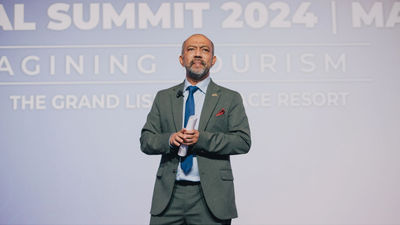 Noor Ahmad Hamid, CEO, Pacific Asia Travel Association (PATA), speaking at PATA Annual Summit 2024.